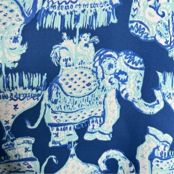 Lilly Pulitzer Florin Reversible Tank Joy Ride Deep Indigo Size XXS NEW - Picture 8 of 13